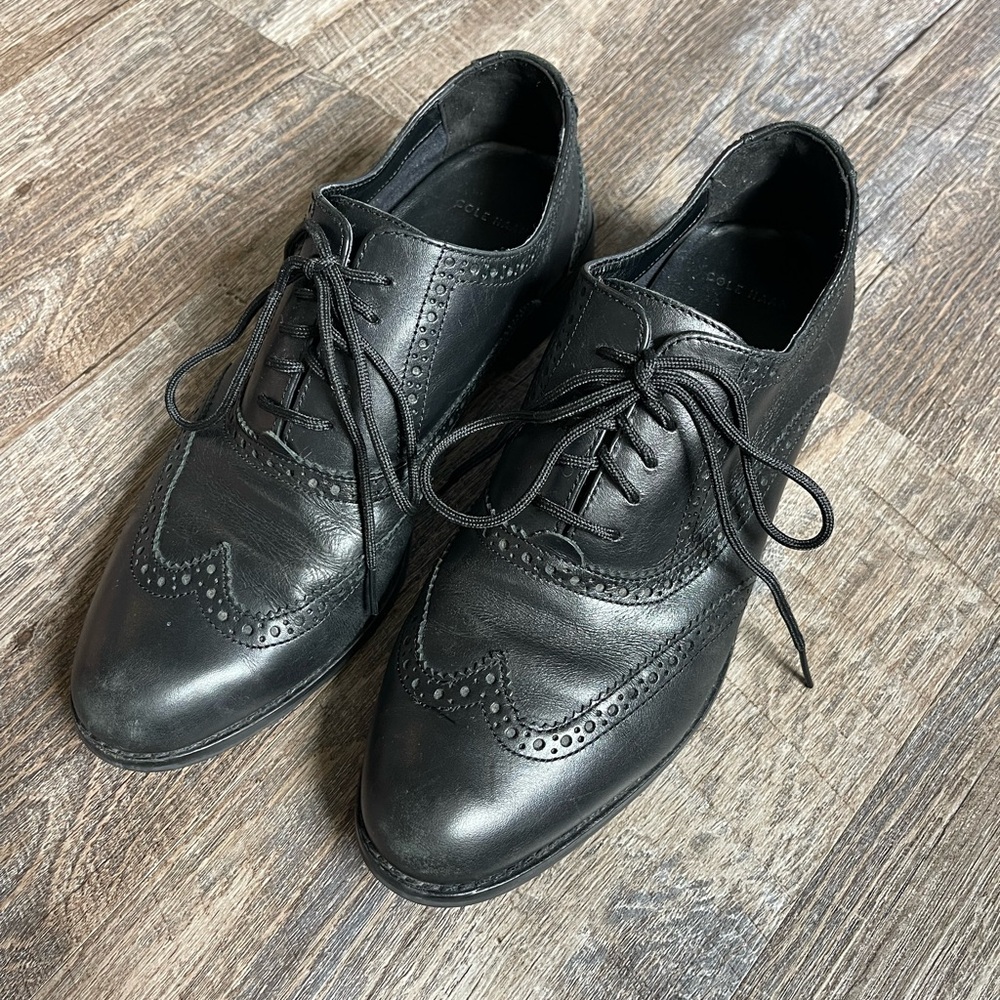 Cole Haan Skylar Oxford II leather shoes - Picture 2 of 10